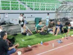 Bupati Subandi, Bank Jatim FC, dan Wartawan Sidoarjo Fun Game Sepak Bola