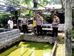 Kapolsek Purwoasri Tinjau Langsung Program RPL di Dusun Nglongge