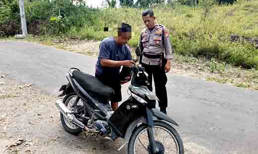 Patroli kryd, polsek ngawi kota berantas peredaran miras di kerek