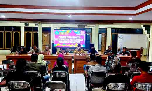 Pemerintah desa kebaron bentuk panitia seleksi perangkat desa yang profesional dan transparan