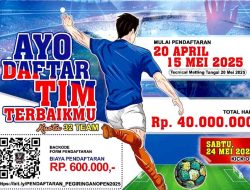 Pendaftaran Turnamen Sepak Bola PEGIRINGAN OPEN 2025 Resmi Dibuka