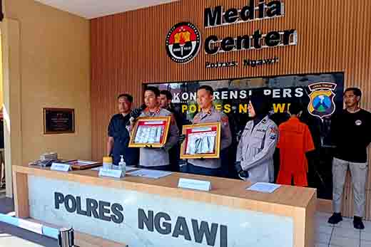 Polres ngawi berhasil ungkap kasus peredaran sabu dan pil koplo