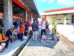 Polres ngawi gelar operasi mudik aman, keluarga nyaman di terminal kertonegoro 2