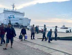 Polres Pelabuhan Tanjung Perak Optimalkan Pelayanan Arus Balik Jalur Laut