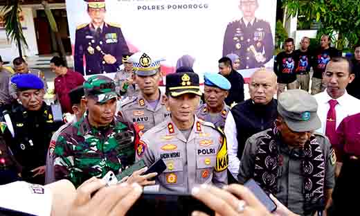 Polres ponorogo berhasil tekan angka laka lantas di operasi ketupat semeru 2025