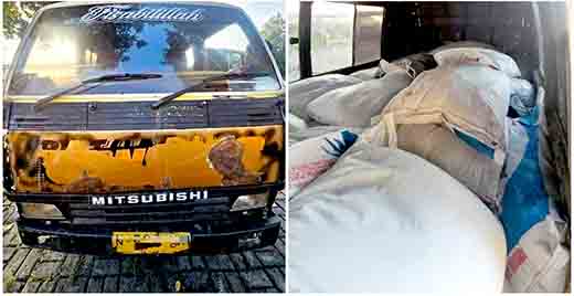 Polres probolinggo amankan dua orang diduga selundupkan pupuk subsidi