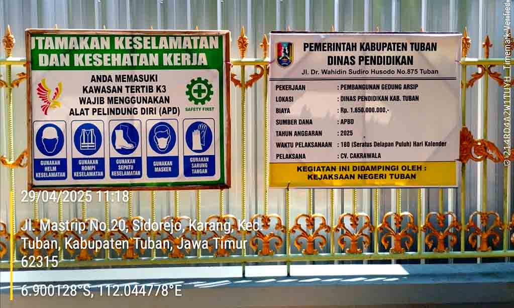 Proyek pembangunan gedung asip