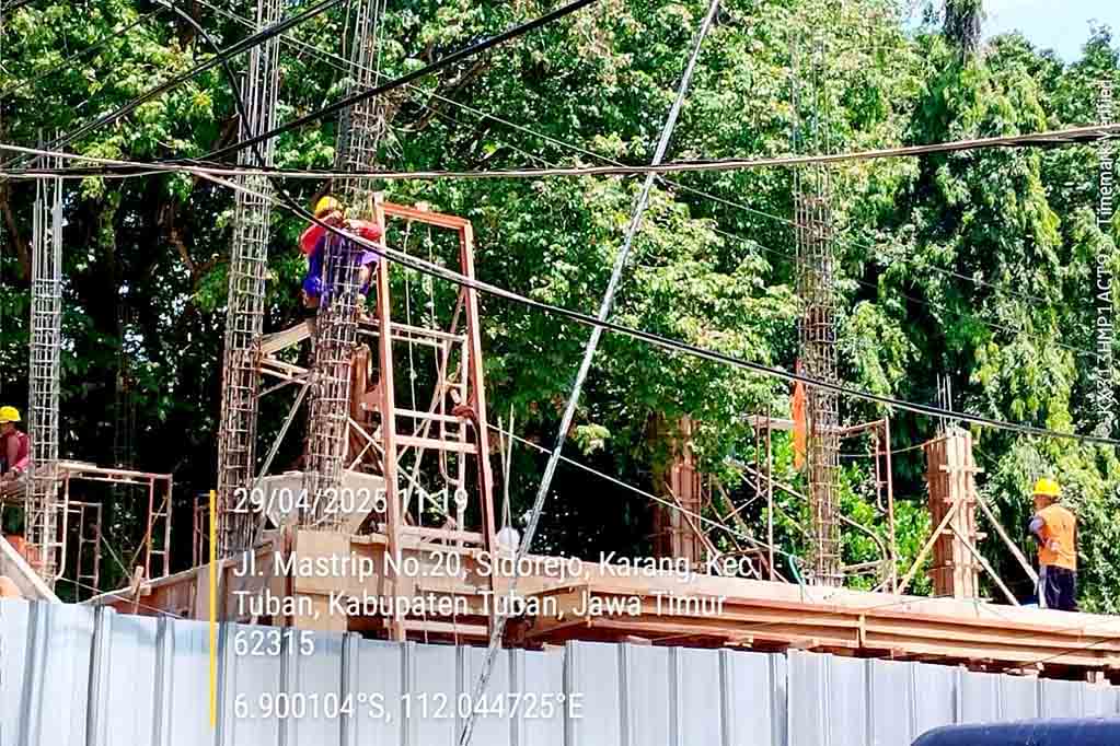 Proyek pembangunan gedung asip 3
