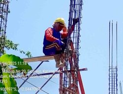 Proyek pembangunan gedung asip 4
