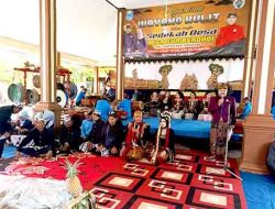 Semarak kirab budaya tumpeng agung dan 1001 tumpeng dalam sedekah desa sumberdadi 2025 2