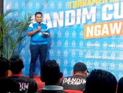 Turnamen voli dandim ngawi cup 2025 meriah, peserta dari karisidenan madiun mulai berlaga 3