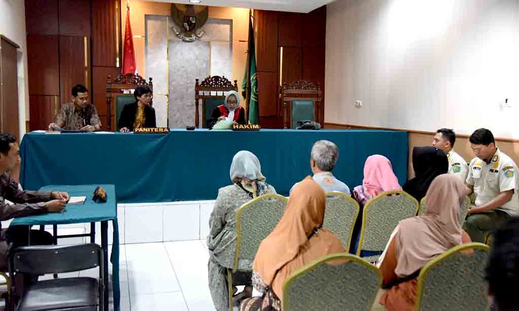19 orang pkl jalani sidang tipiring 2