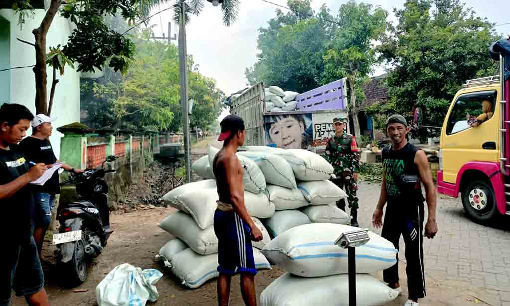 Babinsa koramil paron dampingi sergap di poktan tani mulyo