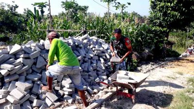 Bangkitkan semangat, babinsa koramil
