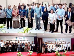 Bupati Indramayu Lucky Hakim resmikan UKW Anggota PJI ke-9