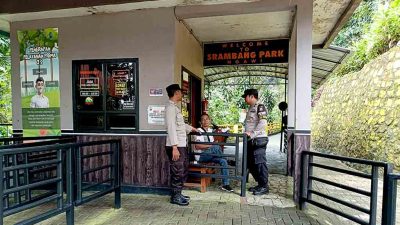 Cegah premanisme, polres ngawi intensifkan pengamanan di tempat wisata 2