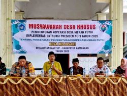 Desa Mojosari Mantup Bentuk Koperasi Merah Putih untuk Perkuat Ekonomi Lokal