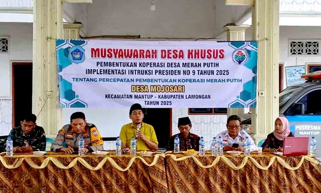 Desa mojosari mantup bentuk koperasi merah putih untuk perkuat ekonomi lokal