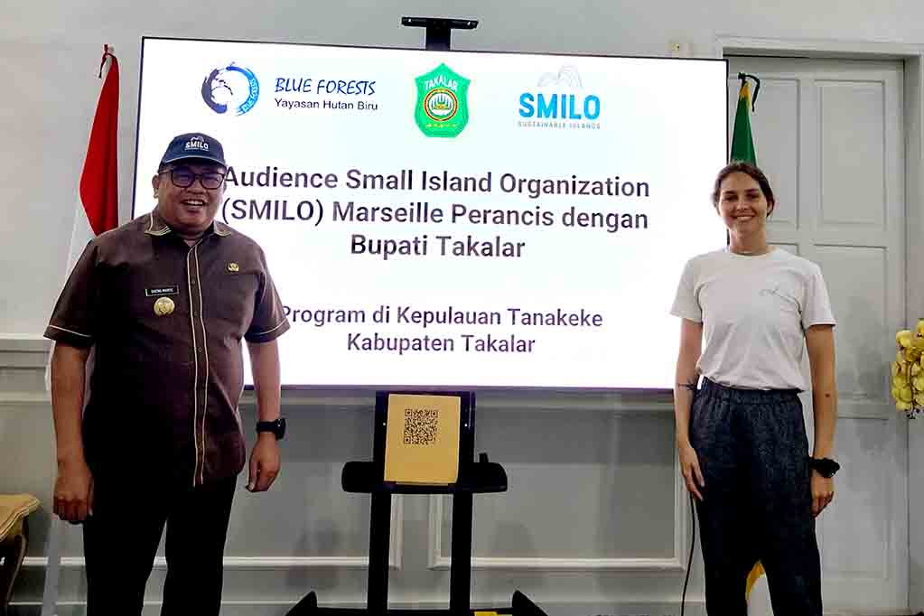 Dukung kemajuan kepulauan tanakeke, bupati takalar terima kunjungan smilo dari prancis 2