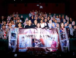 Hangatnya Kebersamaan di Nobar Polres Ngawi