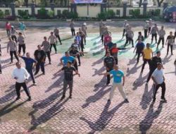 Polres Sumenep Gelar Semarak Mayday Fiesta 2025, Senam Bersama Satukan Buruh, Polisi, dan Pemangku Kepentingan