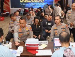 Peringati May Day, Polres Kediri Kota Gelar Donor Darah Bersama Serikat Pekerja