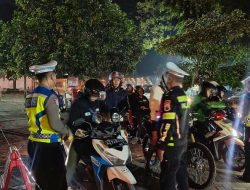 Jaga Kamtibmas, Polres Kediri Kota Gelar Razia Cipta Kondisi dan KRYD