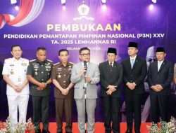 Gubernur Lemhannas RI Tekankan Peserta P3N 25 Miliki Empat Karakter Utama Kepemimpinan Nasional