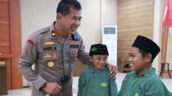 Mengenal Tugas Polisi Lebih Dekat, Siswa SDNU Insan Qurani Kunjungi Mapolres Kediri