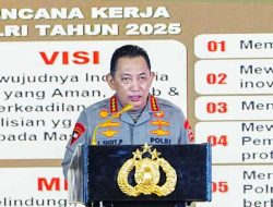 Tutup Rakernis SSDM dan Slog, Kapolri Komitmen Dukung Program Pemerintah