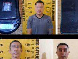 Polres Situbondo Ungkap Kasus Narkoba, Berhasil Amankan 3 Tersangka Pengedar dan 4,21 gram Sabu
