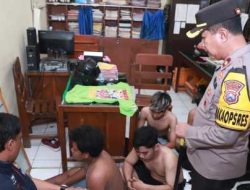 Dalih Suporter, Puluhan Pemuda Anarkis Diamankan Polres Kediri