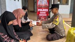 Polsek Kepung Berbagi Kasih di Panti Asuhan Budi Mulia
