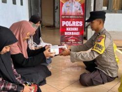 Polsek Kepung Berbagi Kasih di Panti Asuhan Budi Mulia