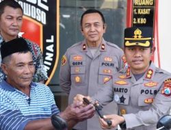 Pasca Amankan Tersangka Curanmor, Polres Bondowoso Serahkan Motor ke Pemilik Tanpa Biaya