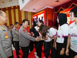 Hadiri Seremoni Apresiasi Tim Voli, Kapolri: Terus Bawa Harum Nama Institusi