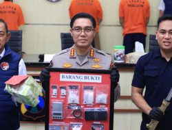 Polda Jatim Berhasil Ungkap Peredaran Narkoba Jaringan Internasional 4 Tersangka Diamankan
