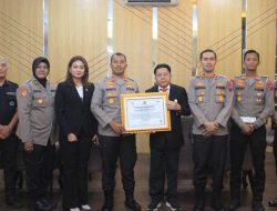 Kapolres Kediri Kota terima penghargaan Presisi Award dari Lemkapi