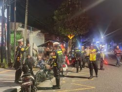 Jamin Keamanan Masyarakat, Polres Kediri Kota Gelar Patroli Skala Besar