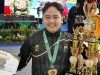 Personel Polres Lamongan, Bripda Sholeh Maulana, Raih Medali Emas di Pencak Silat Pangdivif 2 Cup 2025