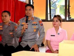 Kapolres dan Ketua YKB Ngawi Beri Santunan ke Panti Tunanetra Rumah Cahaya