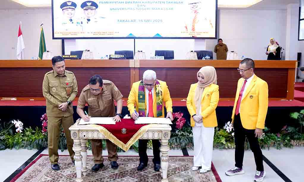 Kembangkan potensi daerah, bupati takalar lakukan penandatanganan 2
