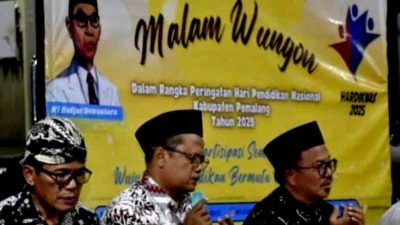 Malam wungon digelar dindikbud pemalang untuk peringatan hardiknas 2025