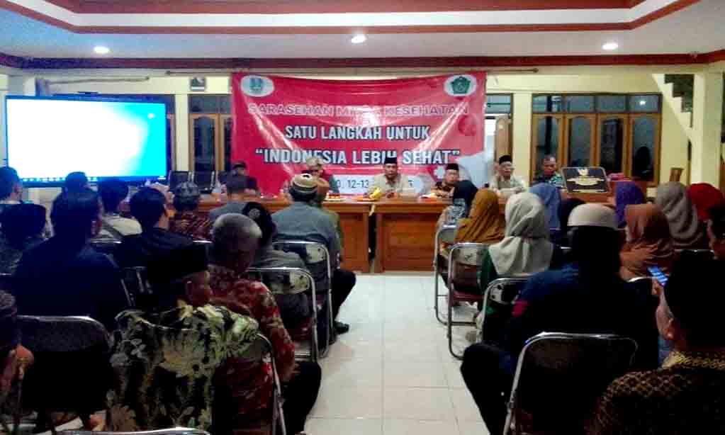 Meningkatkan kesehatan masyarakat melalui sarasehan mitra kesehatan