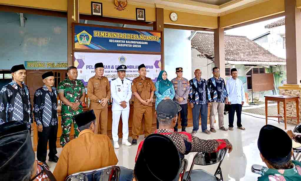 Pelantikan kasi pelayanan di desa ngampel, langkah baru menuju layanan lebih baik