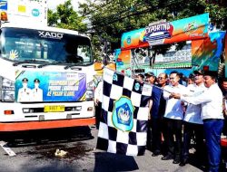 Ekspor Perdana 2025 Resmi Diberangkatkan, Lamongan Exportiva II Resmi Dibuka