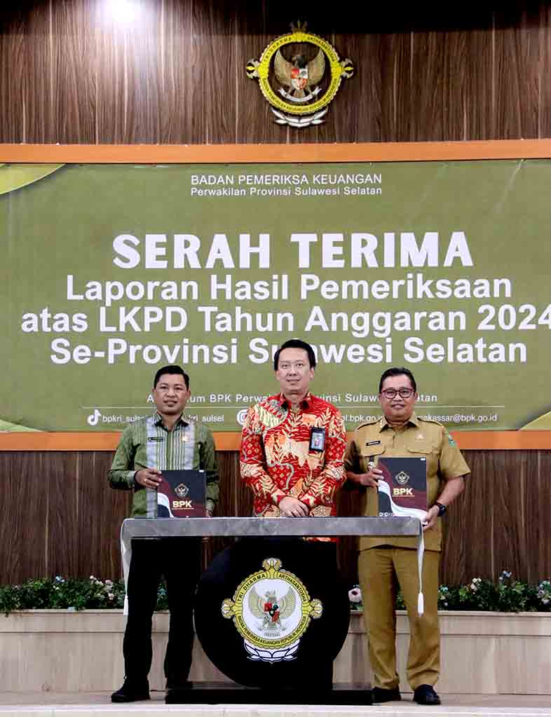 Pemkab takalar raih wtp empat kali berturut turut