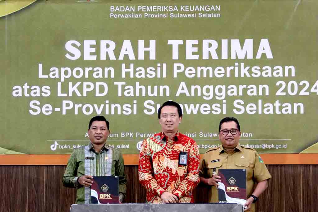 Pemkab takalar raih wtp empat kali berturut turut 2