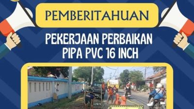 Perbaikan jaringan air bersih, warga pemalang diminta siaga 2