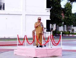 Pimpin Apel Gabungan Organisasi Perangkat Daerah (OPD), Bupati Takalar Evaluasi Kinerja dan Kehadiran ASN